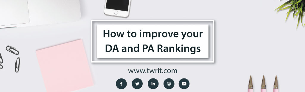 Improve Website DA and PA ranking